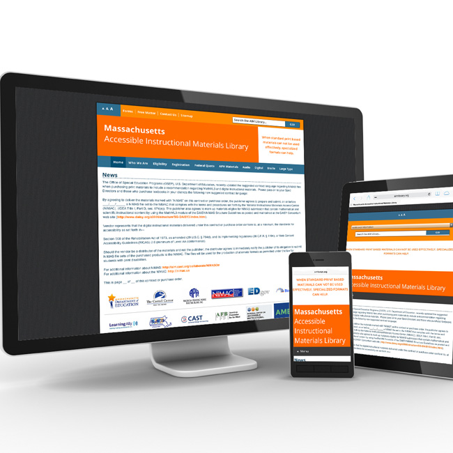 AIM Library – Website