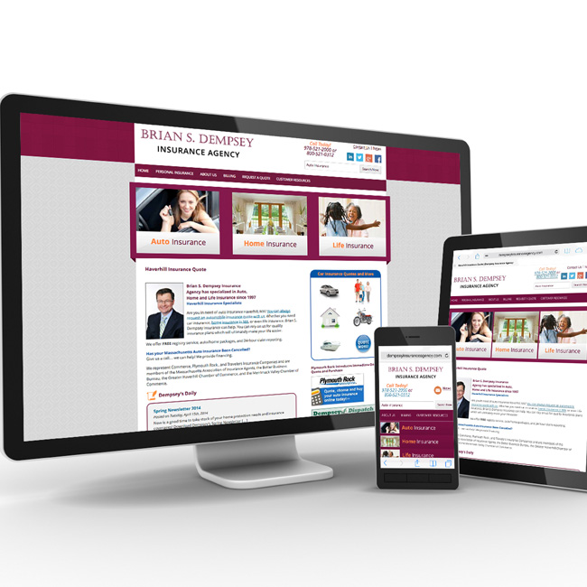 Dempsey Insurance – Website